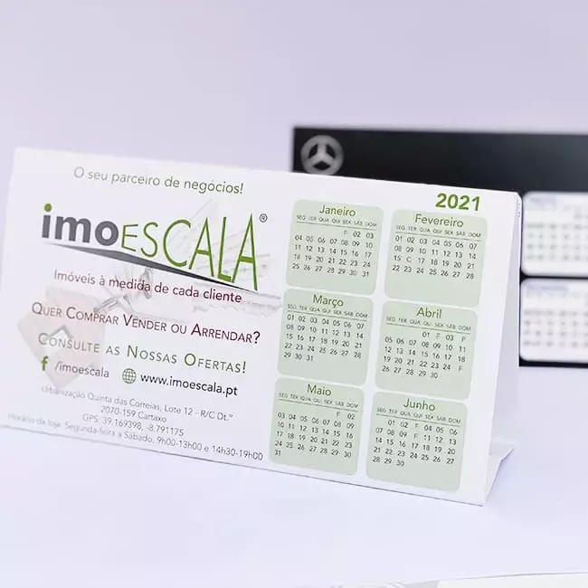 Calendários de Mesa